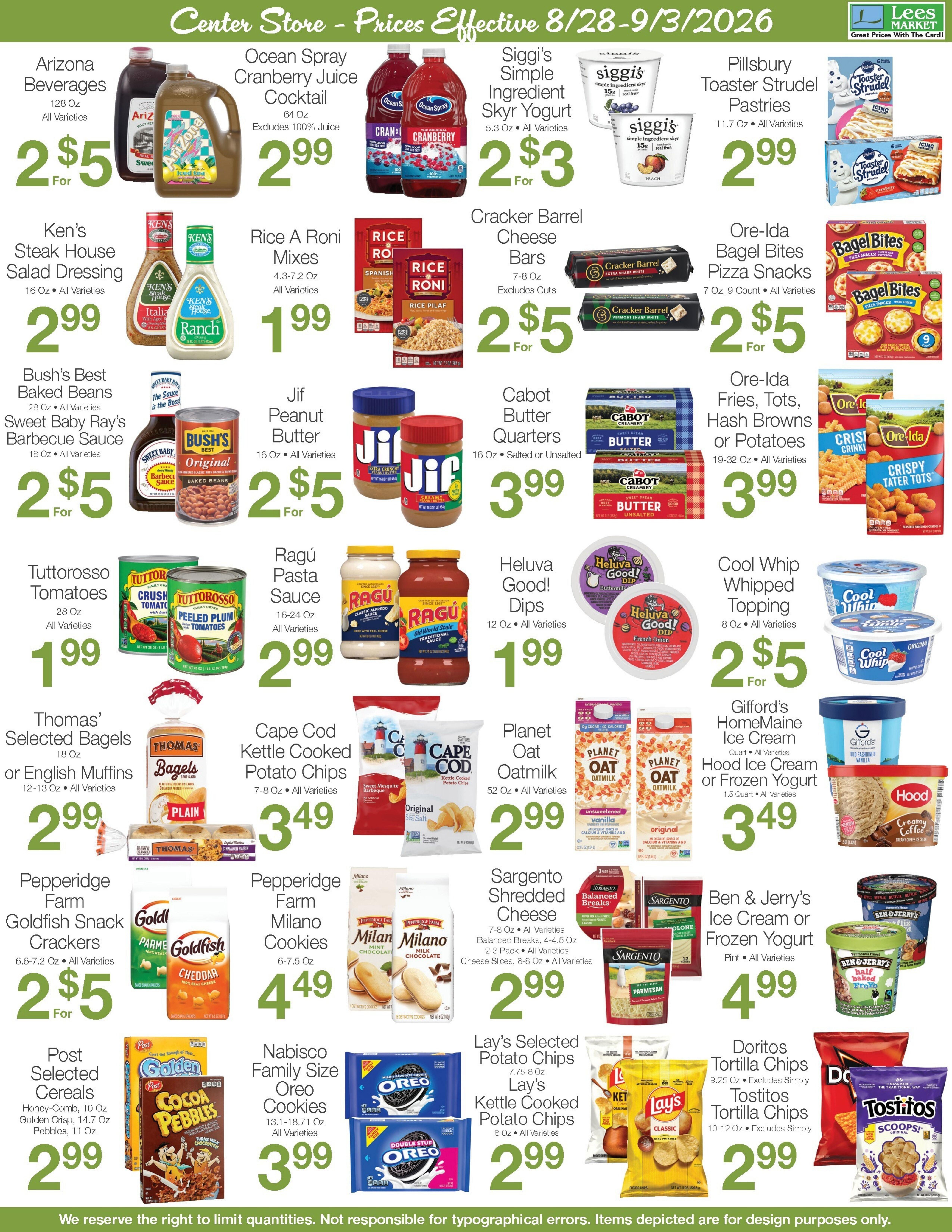 Lee's Market Weekly Ad August 28 - September 3, 2026