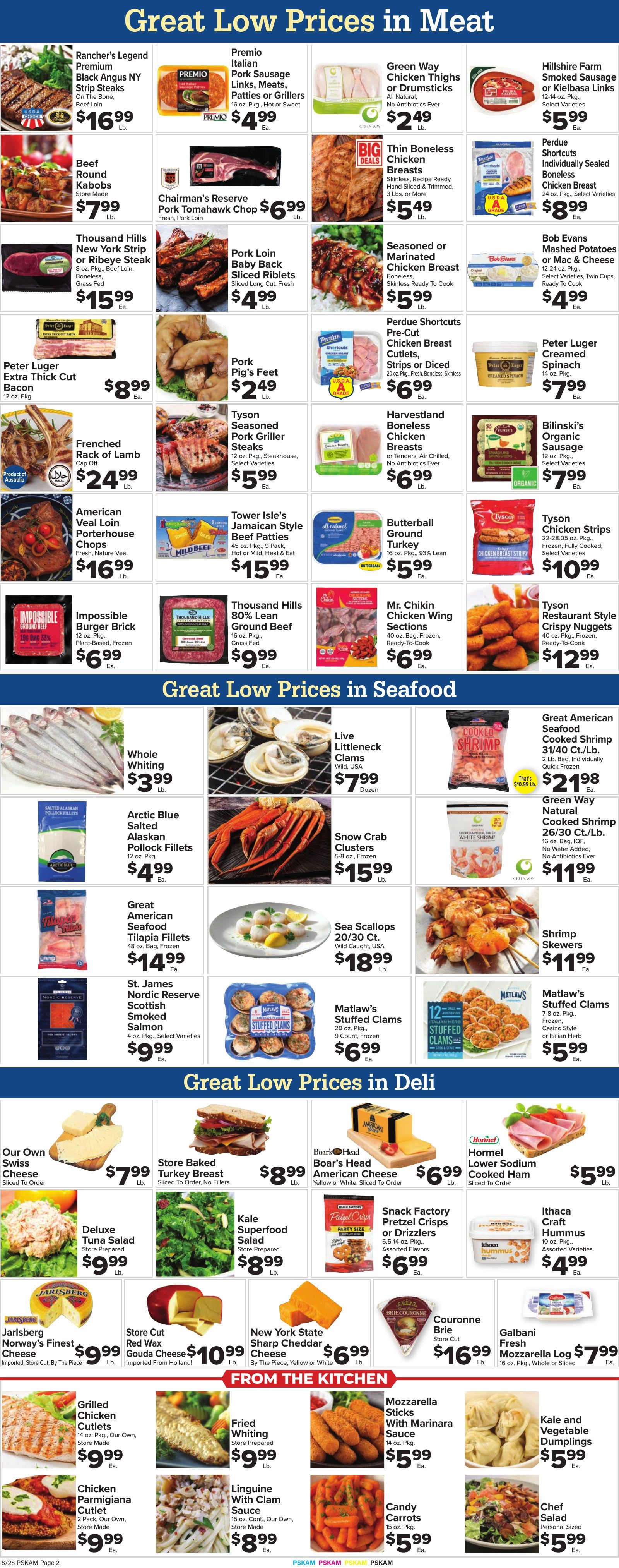 Foodtown Weekly Ad August 28 - September 3, 2026