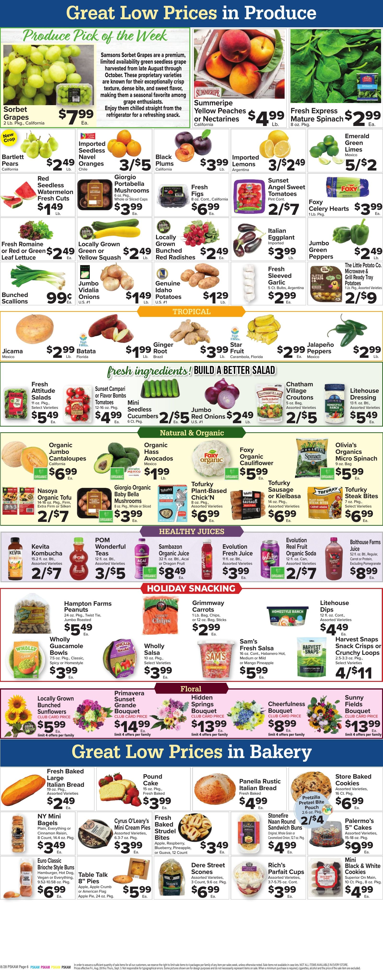 Foodtown Weekly Ad August 28 - September 3, 2026