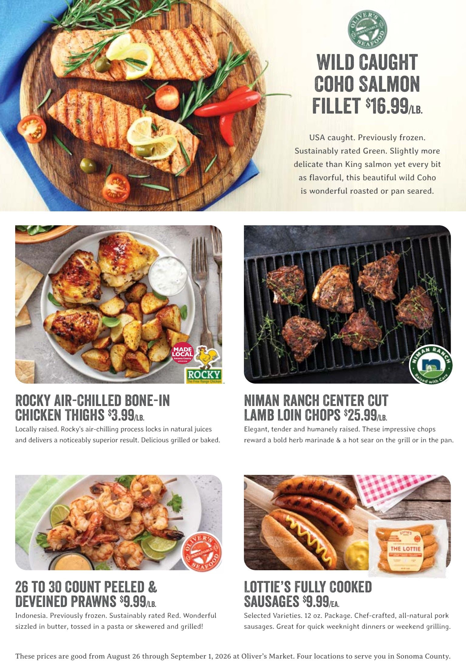 Oliver's Market Weekly Ad August 26 - September 1, 2026