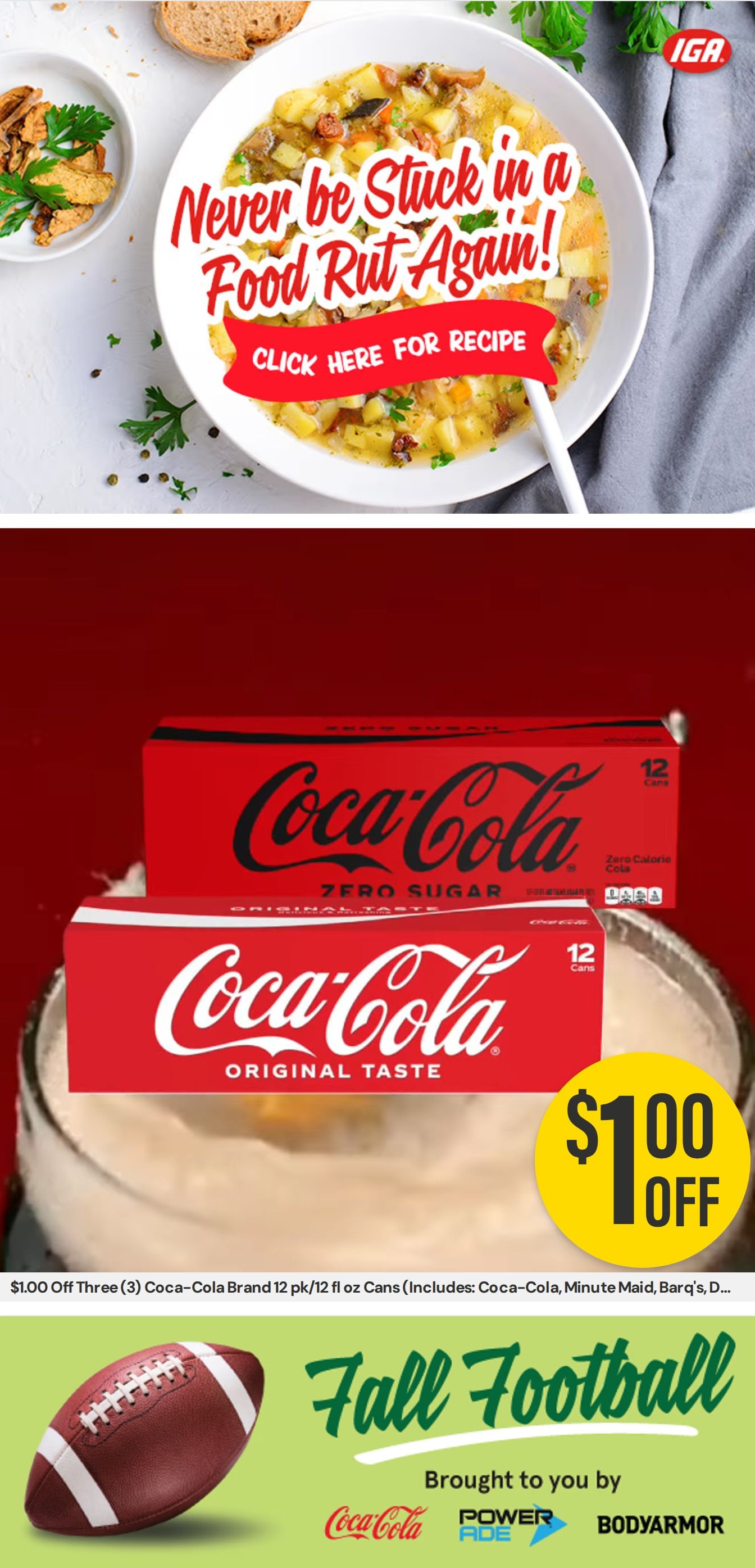 H & G IGA Weekly Ad August 26 - September 8, 2026