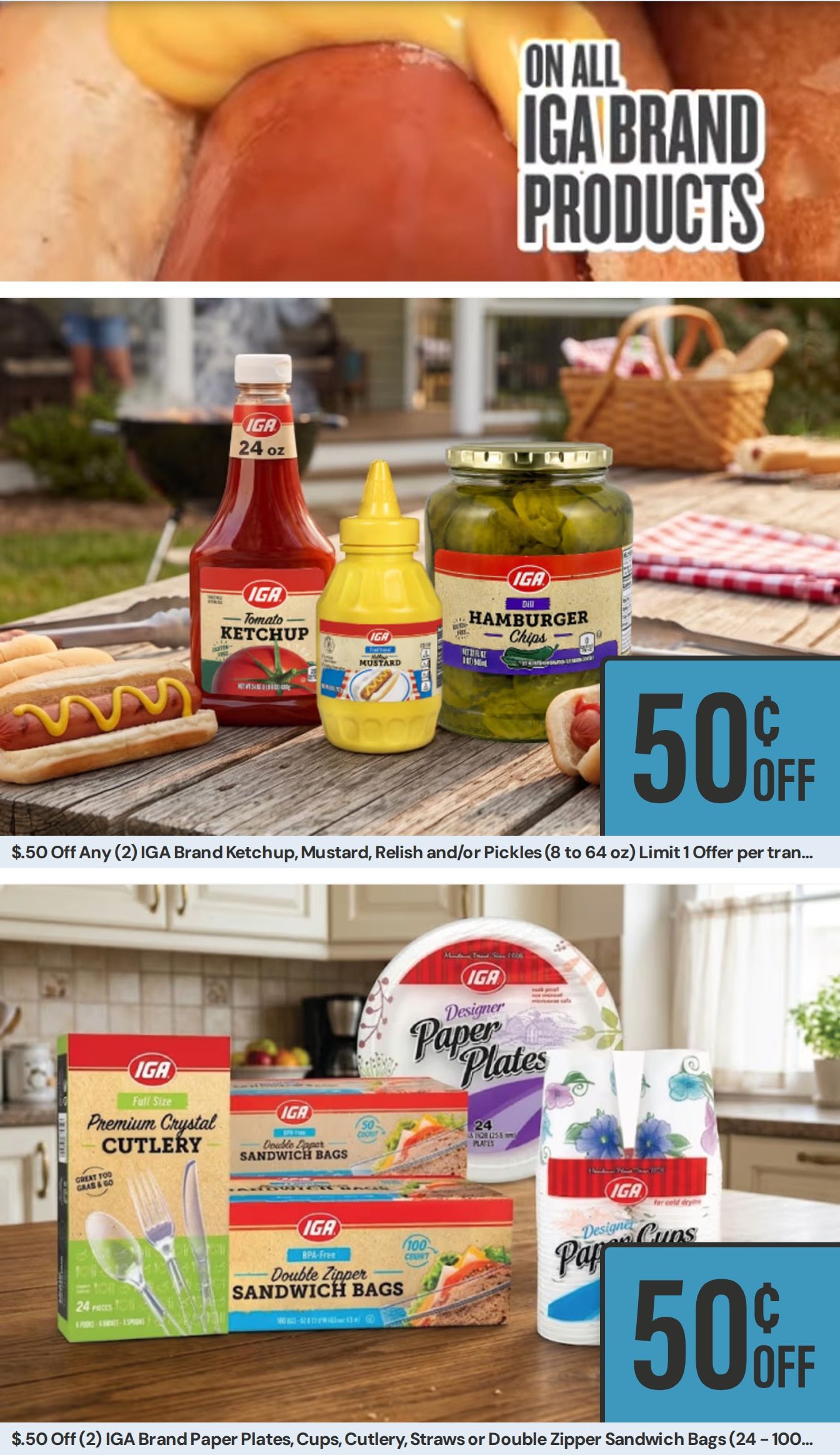 Sandy's IGA Weekly Ad August 24 - September 6, 2026