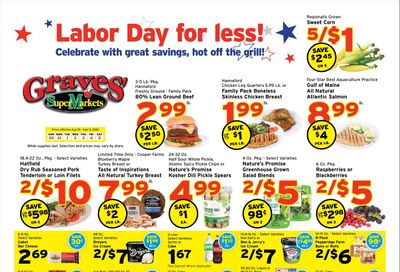 Graves' Shop 'n Save Weekly Ad August 30 - September 5, 2026