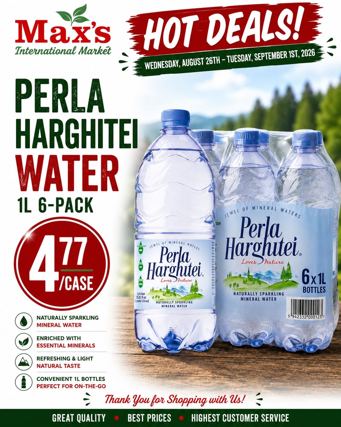 Max's International Market Weekly Ad August 26 - September 1, 2026