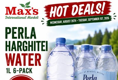 Max's International Market Weekly Ad August 26 - September 1, 2026