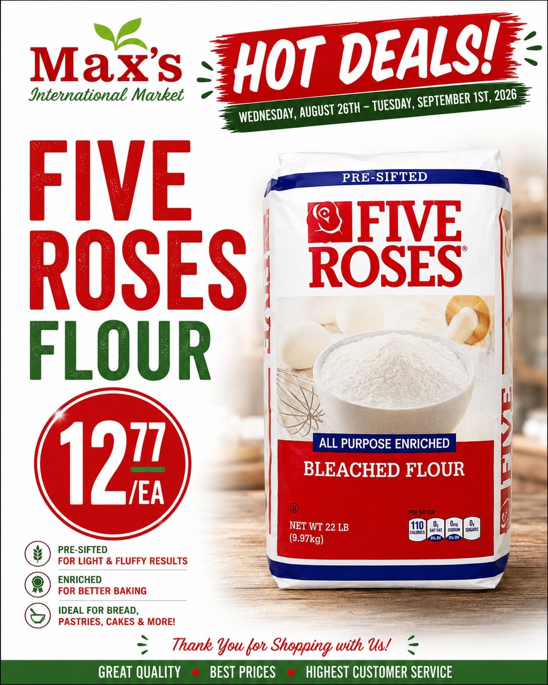 Max's International Market Weekly Ad August 26 - September 1, 2026
