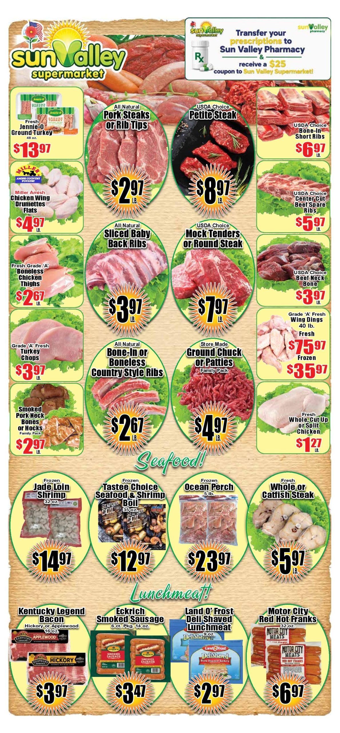 Sun Valley Supermarket Weekly Ad August 24 - 31, 2026