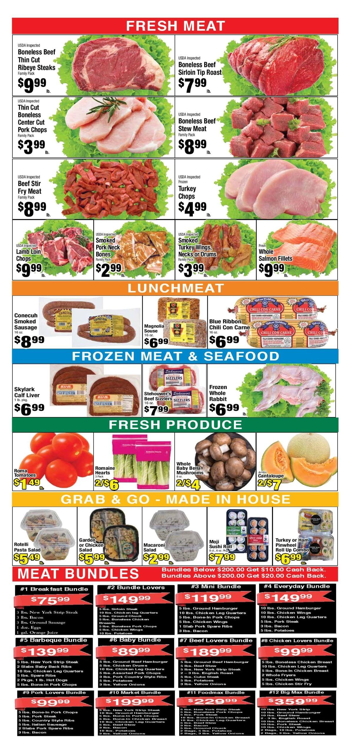 Food Max Market Weekly Ad August 11 - 31, 2026