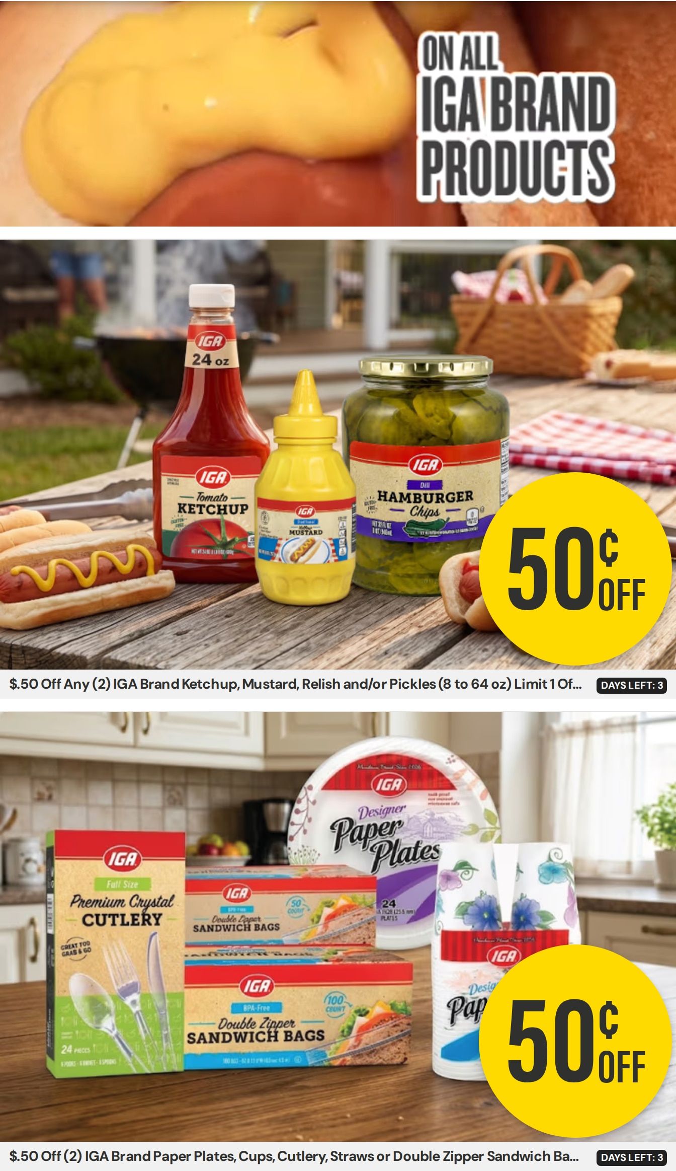 Edgar IGA Food Center Weekly Ad August 26 - September 8, 2026