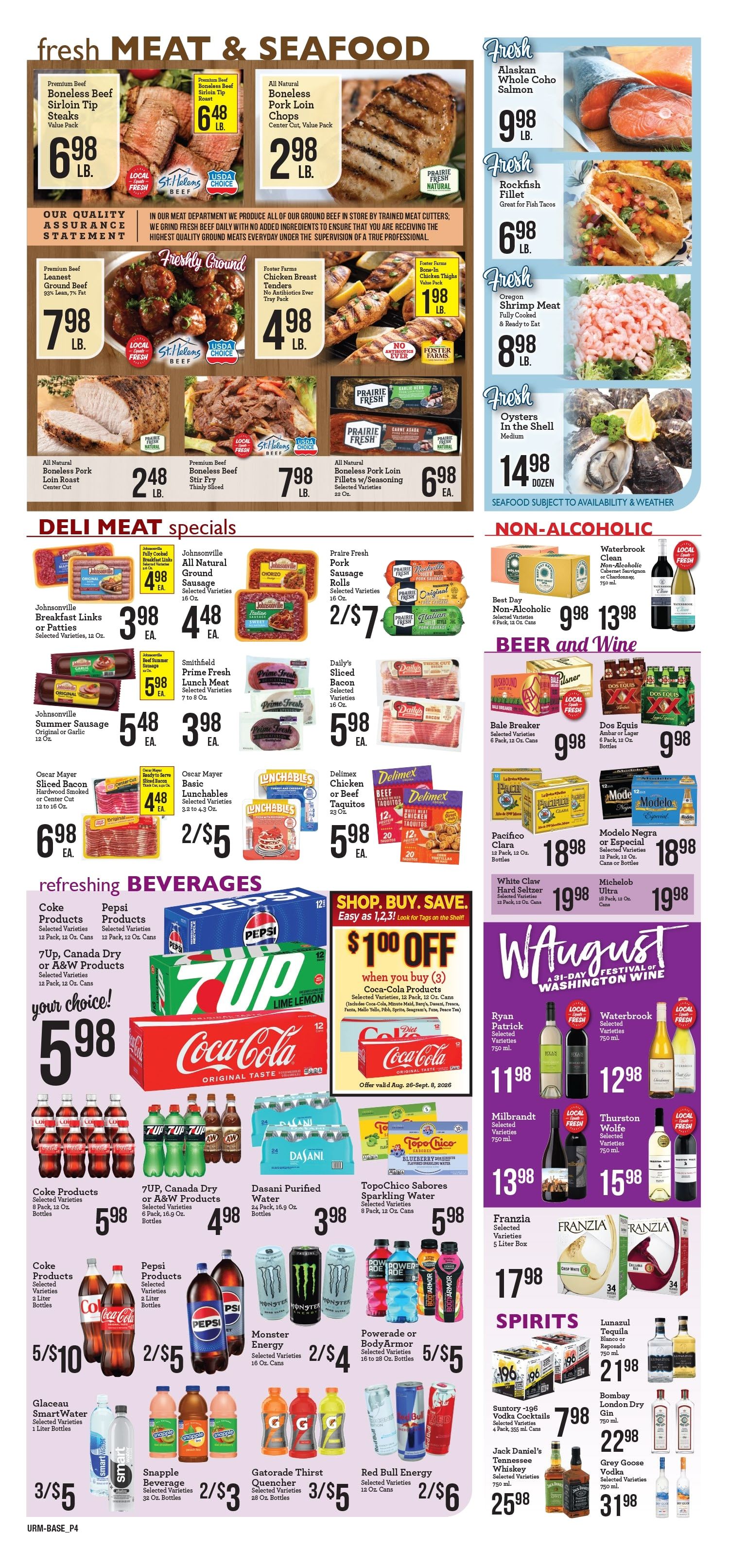 Ralph's and Poulsbo Red Apple Markets Weekly Ad August 26 - September 1, 2026