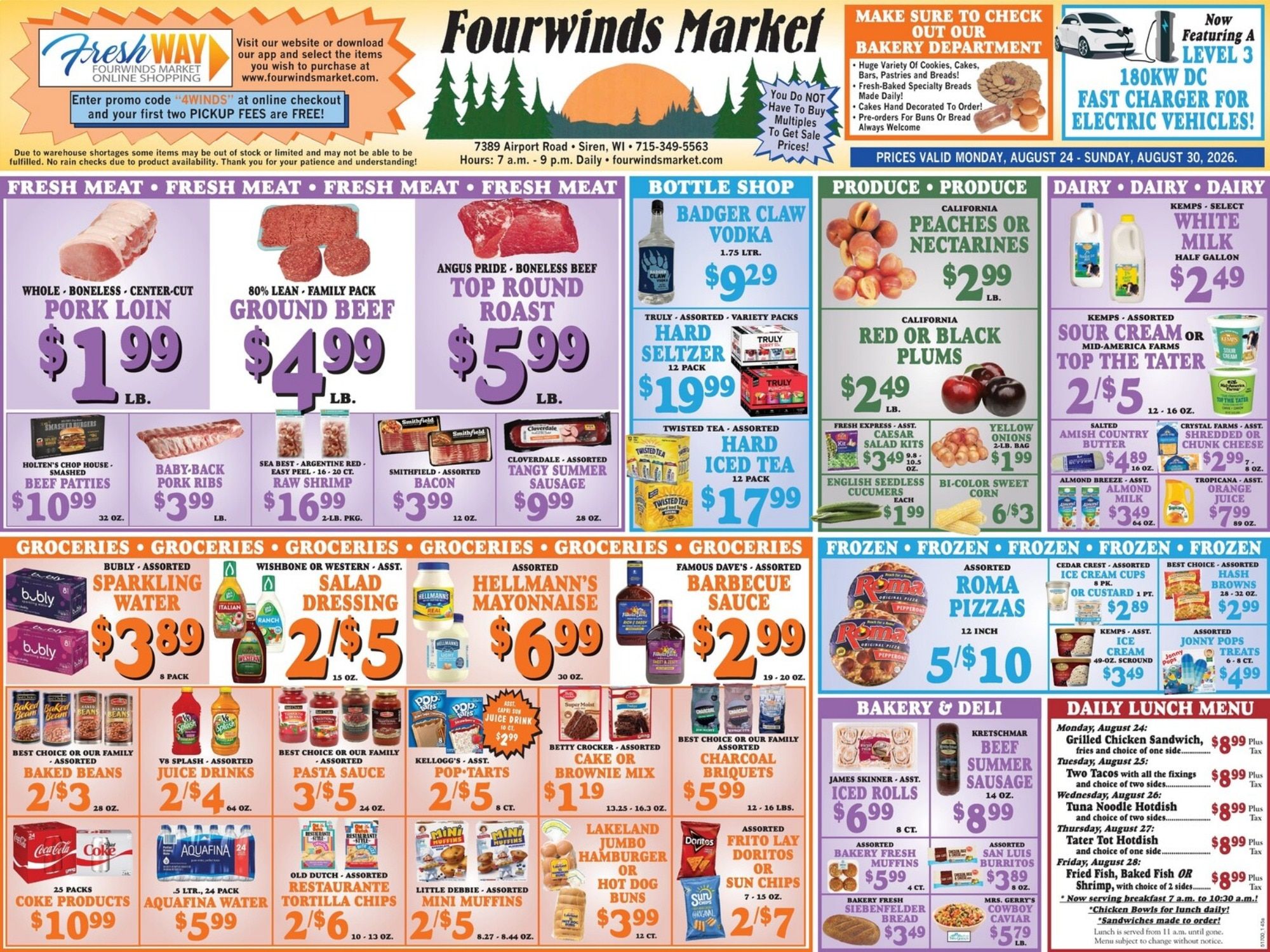 Fourwinds Market Weekly Ad August 24 - 30, 2026