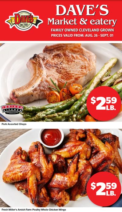 Dave's Markets Weekly Ad August 26 - September 1, 2026