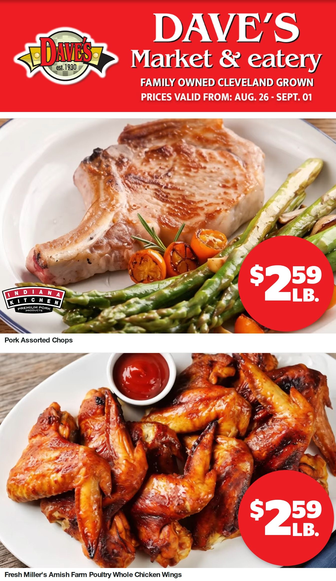 Dave's Markets Weekly Ad August 26 - September 1, 2026