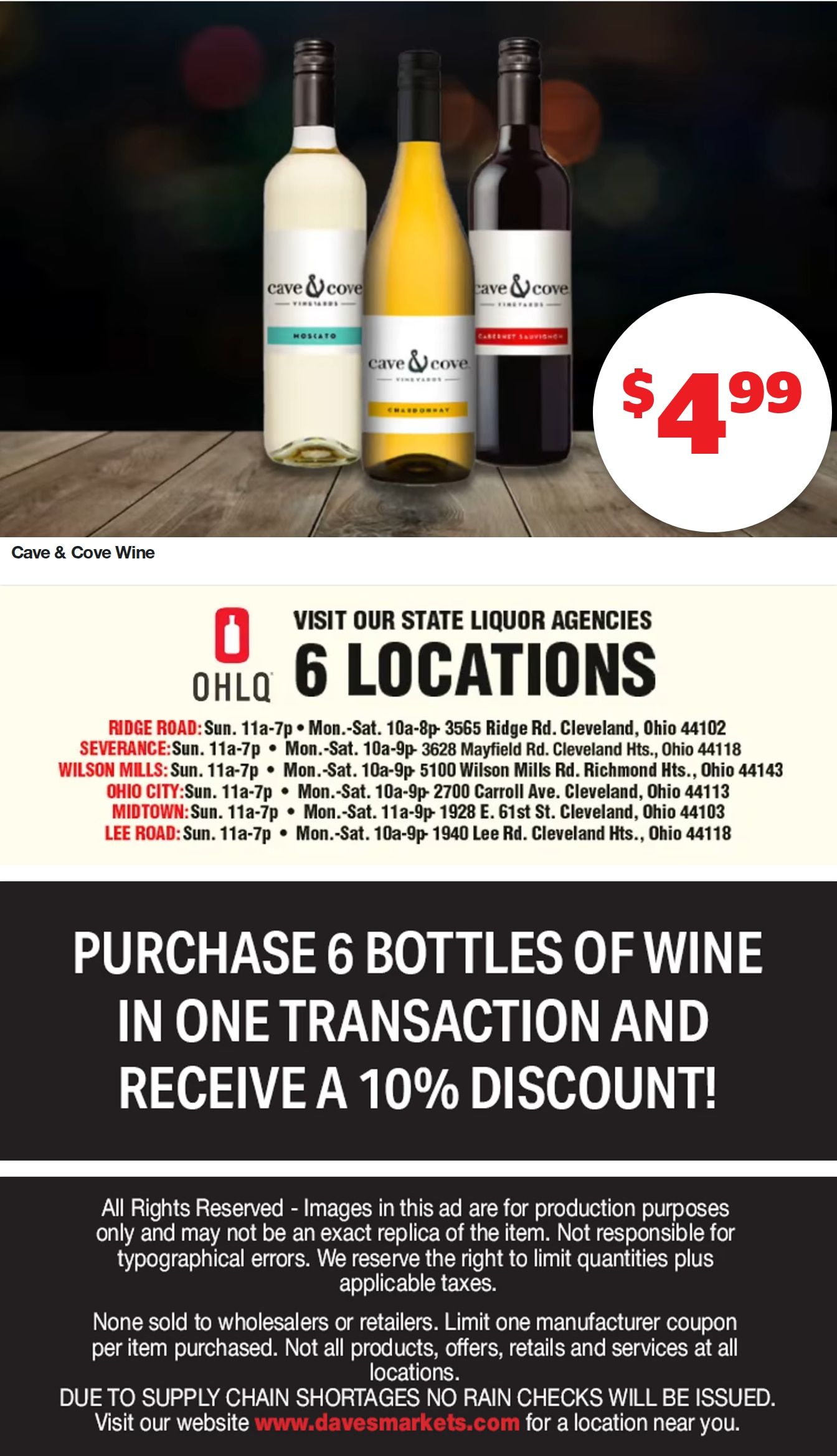 Dave's Markets Weekly Ad August 26 - September 1, 2026
