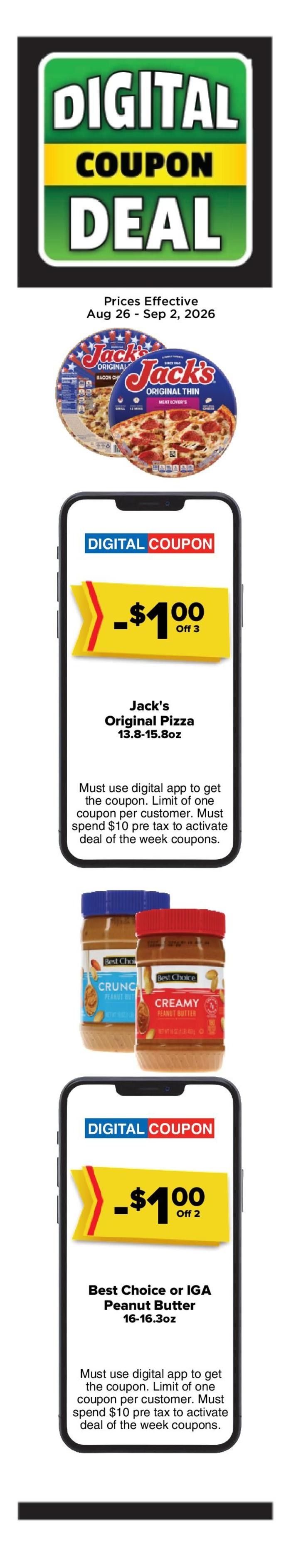 Brothers Market (Cole Camp, MO) Weekly Ad August 26 - September 2, 2026