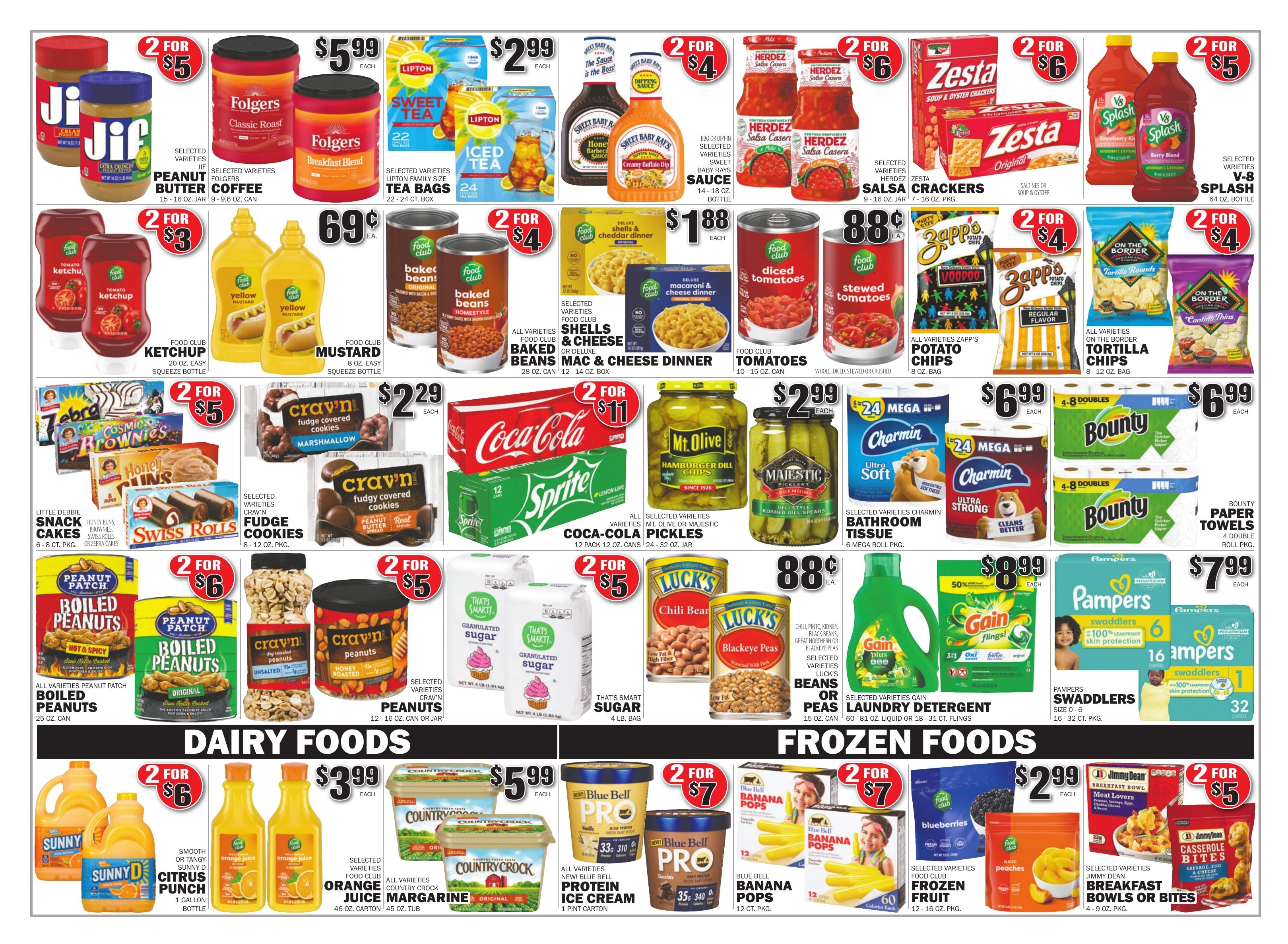 Gateway Foodland (Fosters, AL) Weekly Ad August 26 - September 1, 2026