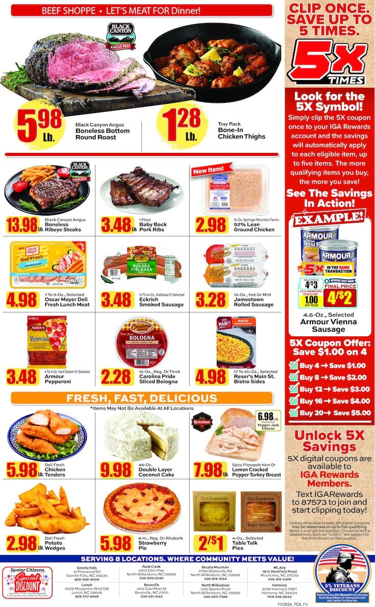 Fairvalue Marketplace Weekly Ad August 27 - 30, 2026