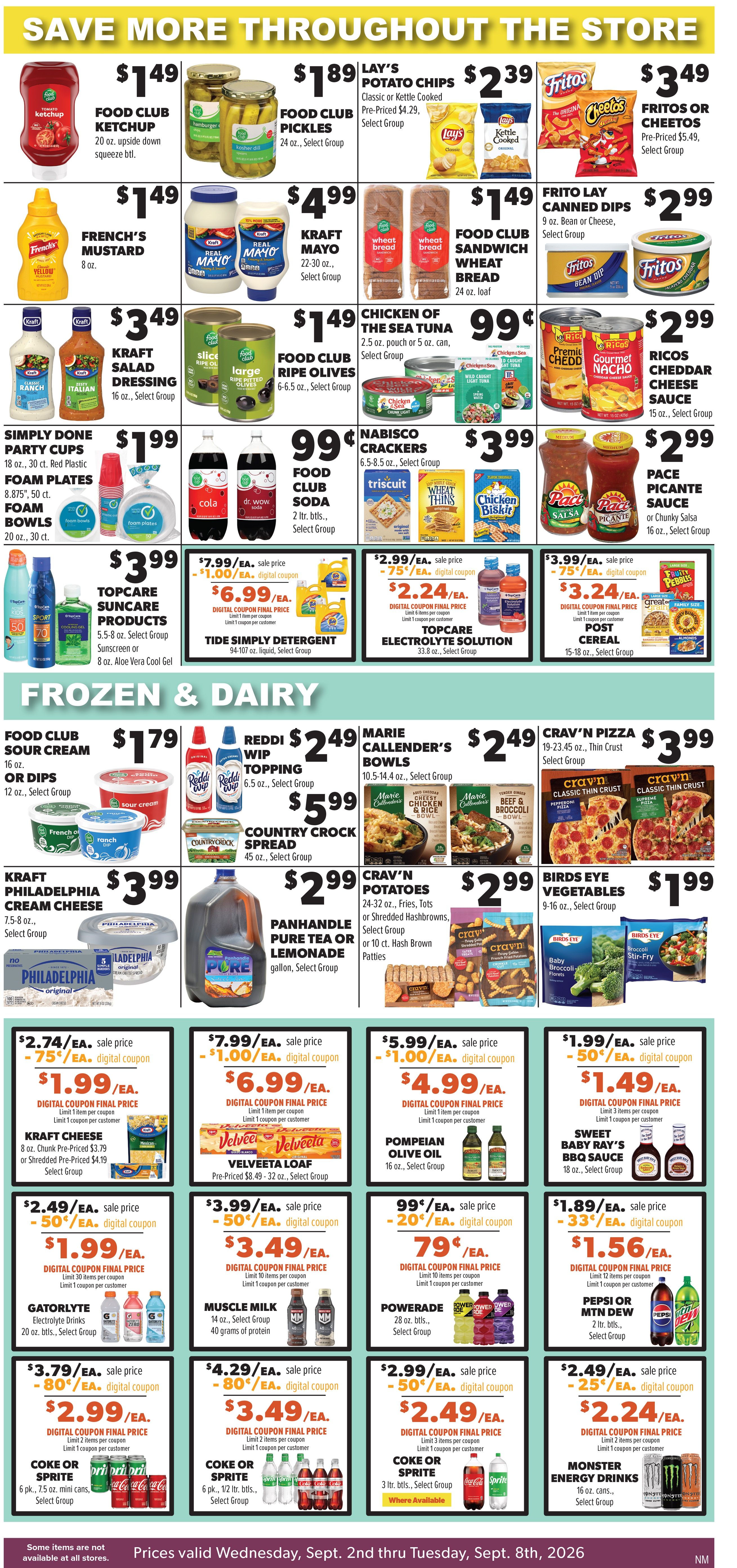 Lowe's Market Weekly Ad September 2 - 8, 2026