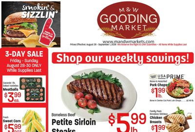 M&W Markets (Gooding, ID) Weekly Ad August 26 - September 2, 2026