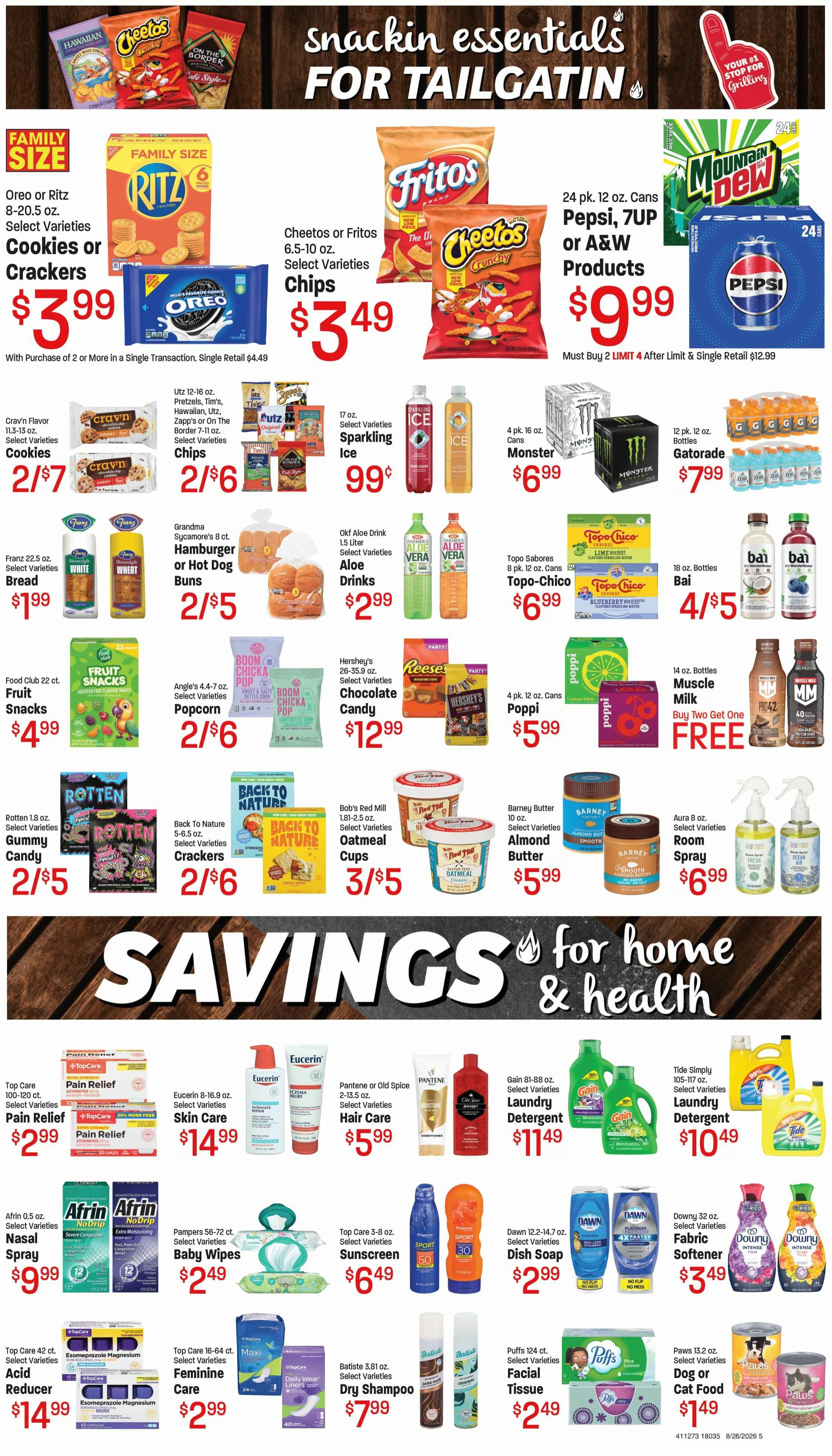 M&W Markets (Vale, OR) Weekly Ad August 25 - September 1, 2026