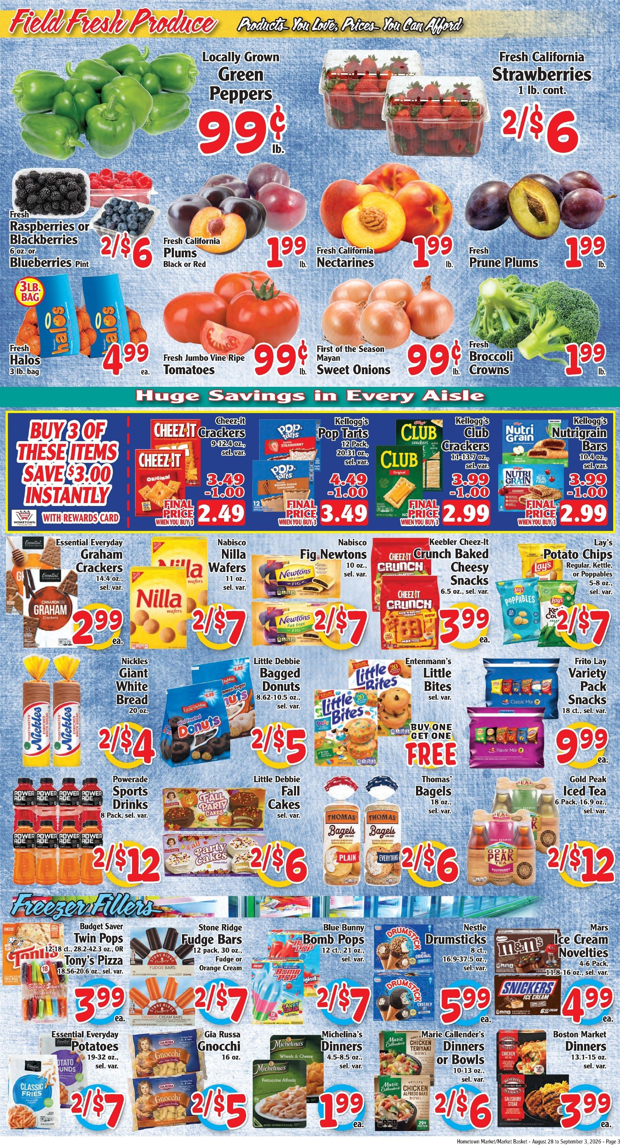 Market Basket Pennsylvania Weekly Ad August 28 - September 3, 2026