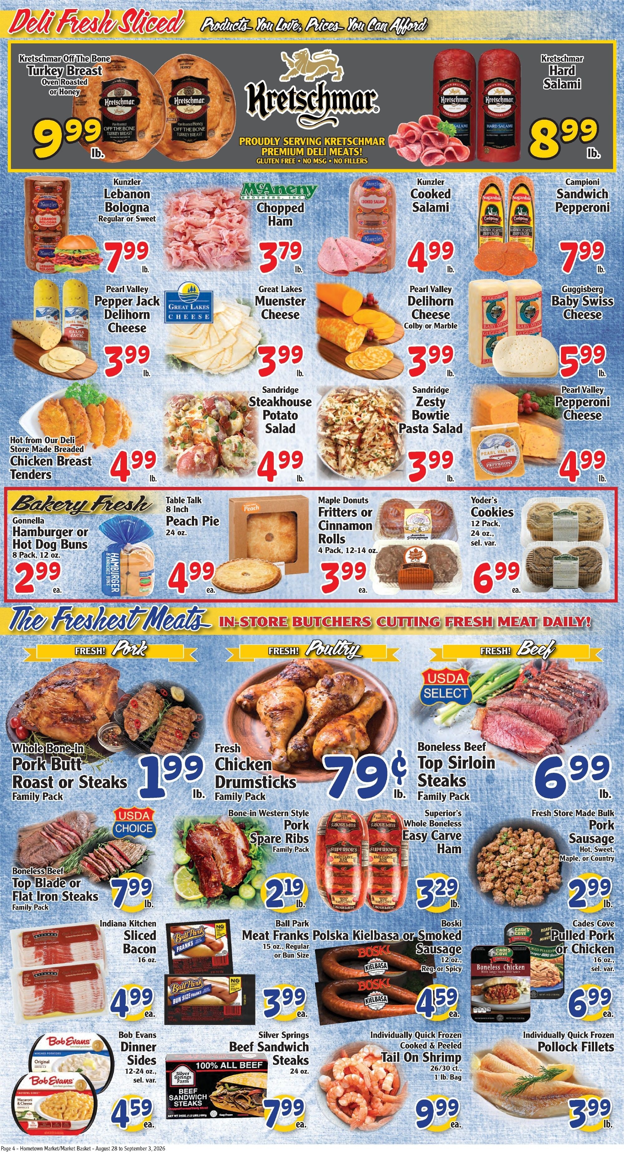 Market Basket Pennsylvania Weekly Ad August 28 - September 3, 2026