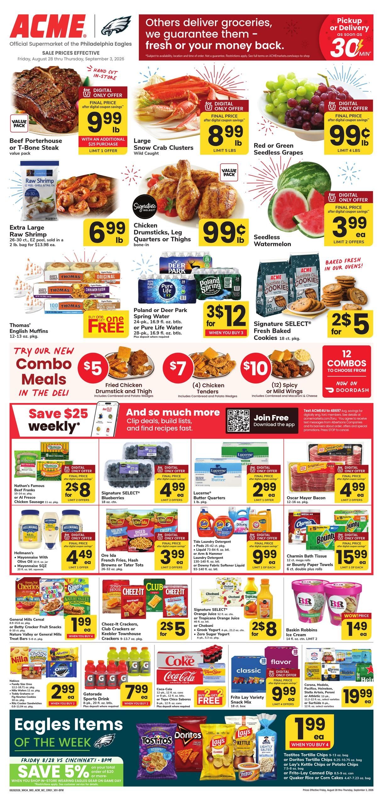 Acme Markets (Allentown Area, PA) Weekly Ad August 28 - September 3, 2026