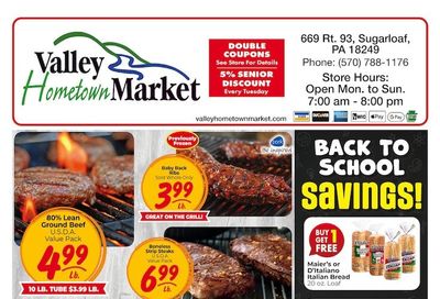 Valley Hometown Market Weekly Ad August 27 - September 2, 2026