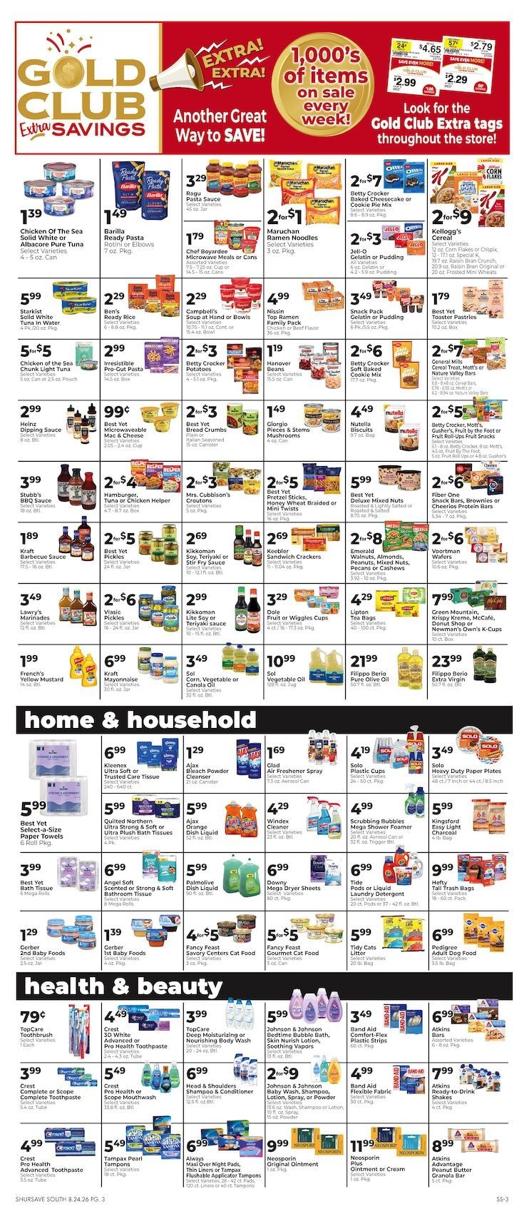 Valley Hometown Market Weekly Ad August 27 - September 2, 2026