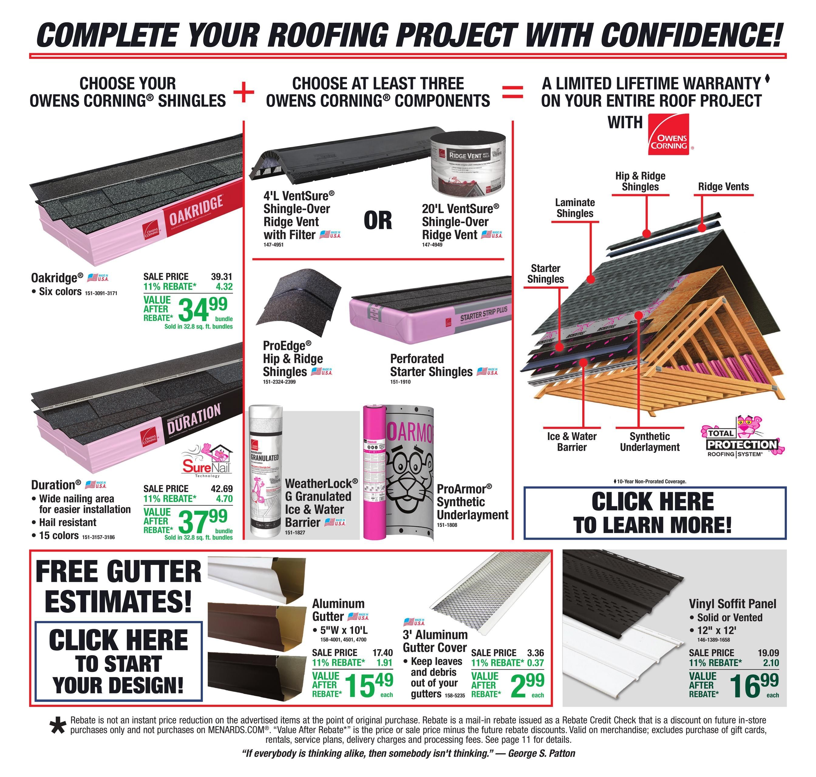Menards (Maumee–Toledo Area, OH) 11% Rebate Sale Weekly Ad August 27 - September 7, 2026