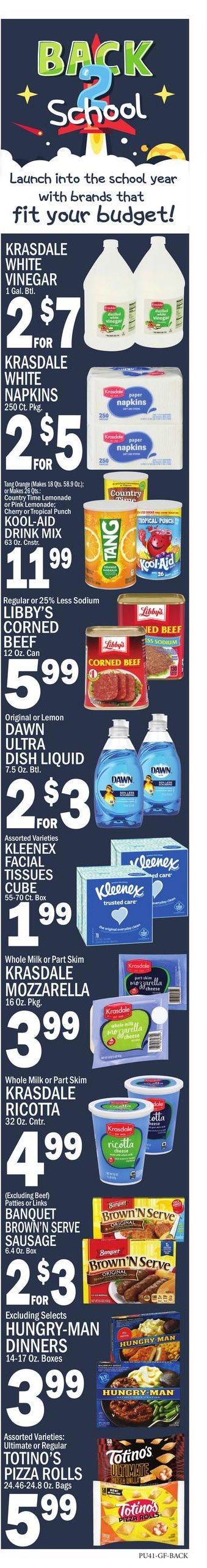 C Town (Jersey City–New York Area, NJ–NY) Weekly Ad August 28 - September 3, 2026