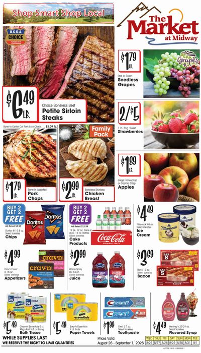 The Market at Midway (42 W Main St, Midway, UT) Weekly Ad August 26 - September 1, 2026