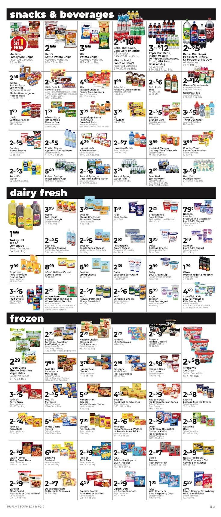 Freed's Market Weekly Ad August 27 - September 2, 2026
