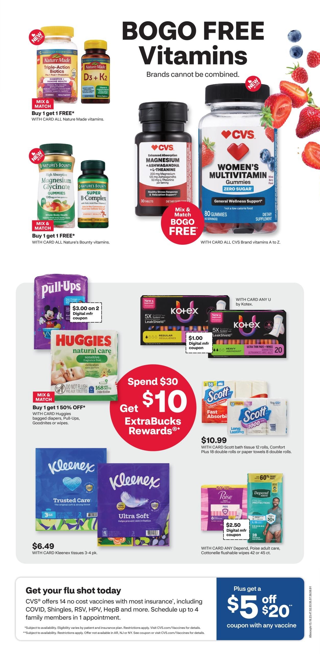CVS Pharmacy Weekly Ad August 30 - September 6, 2026