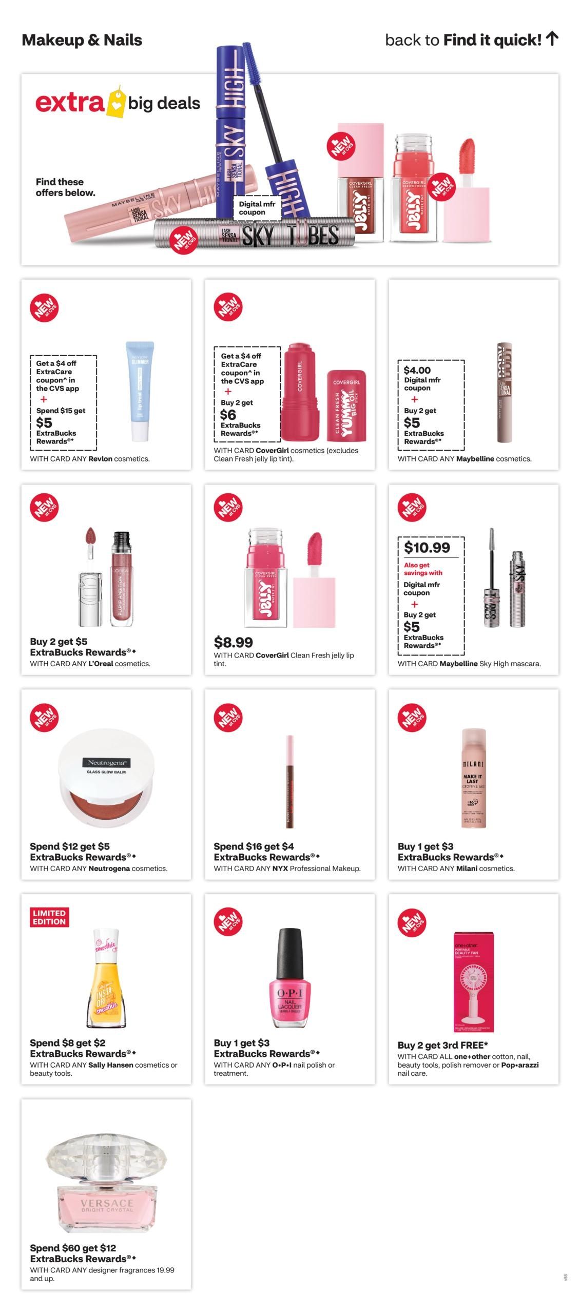 CVS Pharmacy (MI, NJ, NM, TX) Weekly Ad August 30 - September 5, 2026