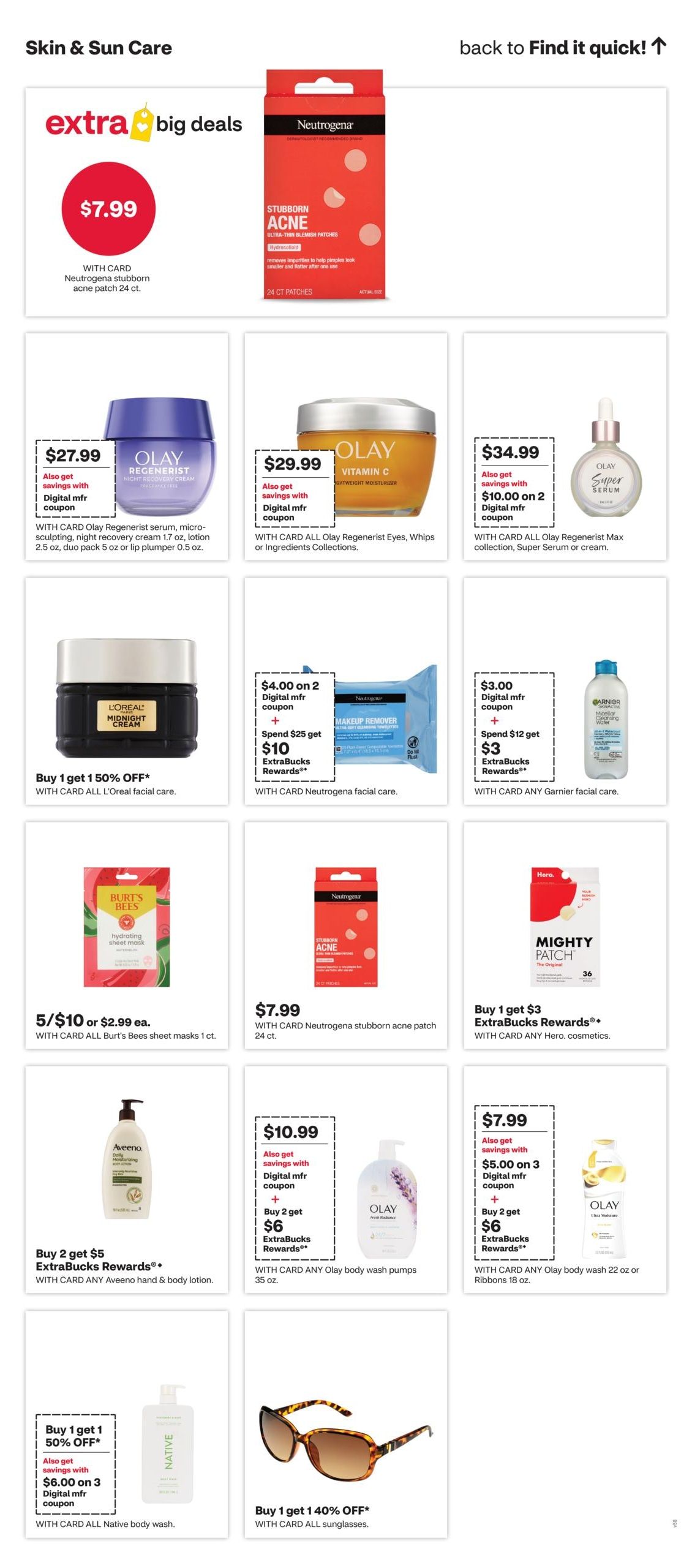 CVS Pharmacy (MI, NJ, NM, TX) Weekly Ad August 30 - September 5, 2026