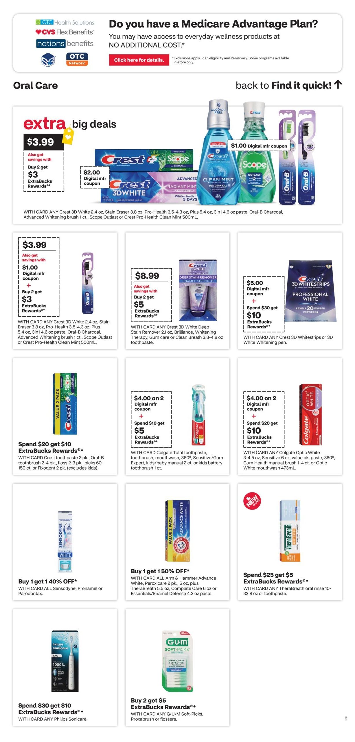 CVS Pharmacy (MI, NJ, NM, TX) Weekly Ad August 30 - September 5, 2026