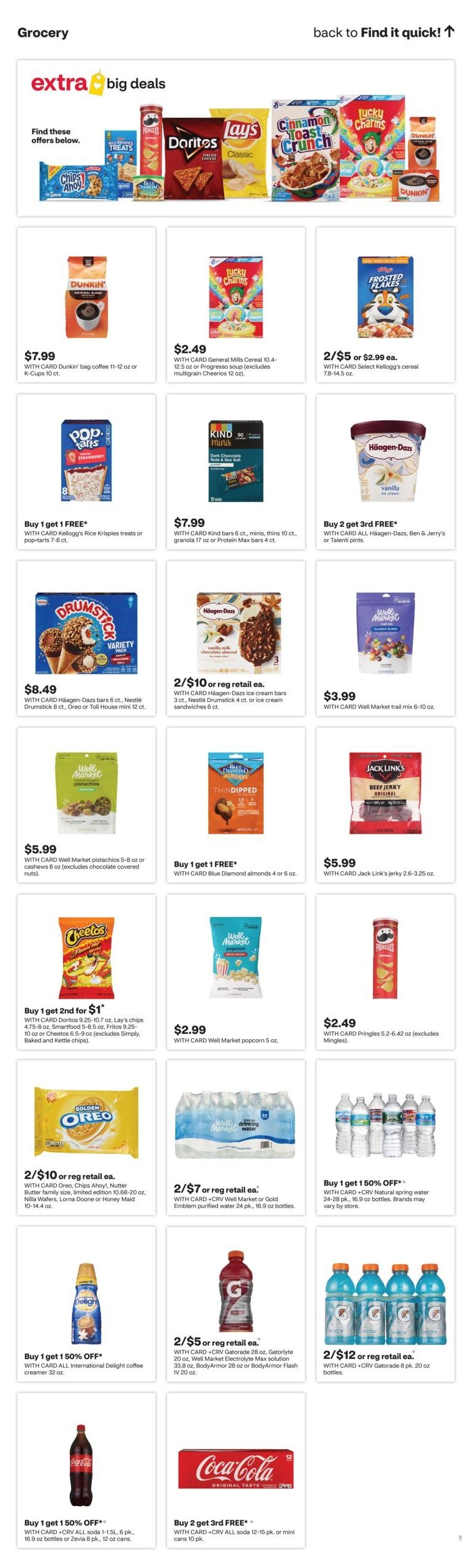 CVS Pharmacy (MI, NJ, NM, TX) Weekly Ad August 30 - September 5, 2026