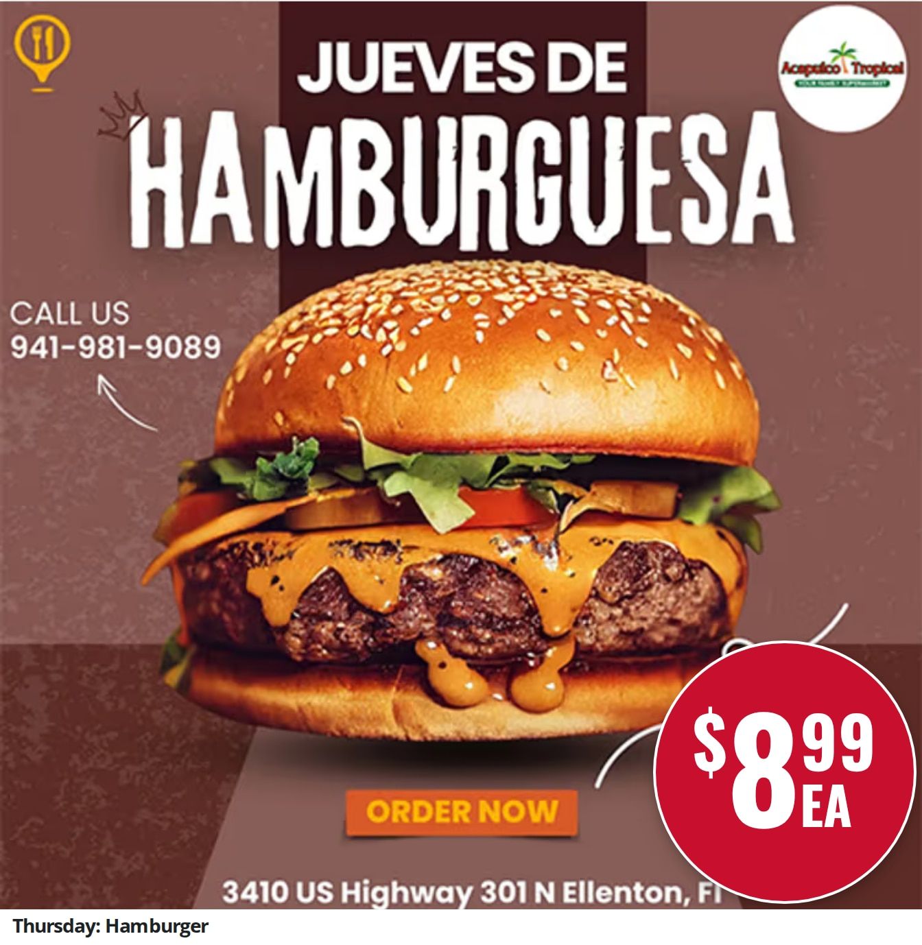 Acapulco Tropical y Mas Weekly Ad August 27 - September 16, 2026