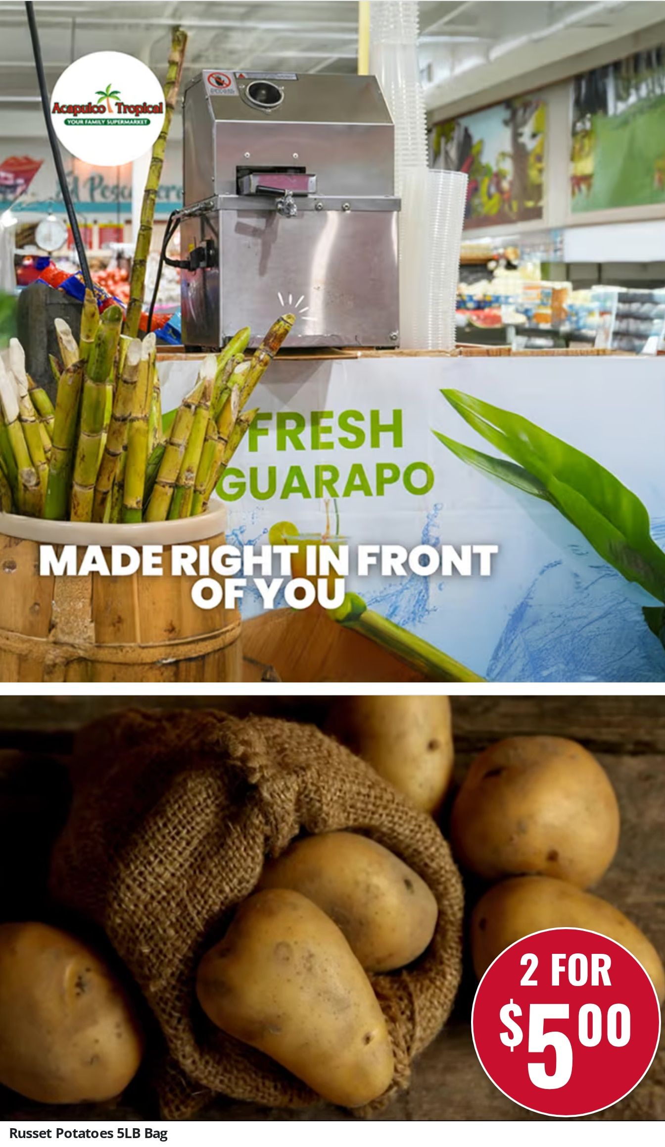 Acapulco Tropical y Mas Weekly Ad August 27 - September 16, 2026
