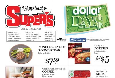 Odell's Super's Weekly Ad August 27 - September 2, 2026