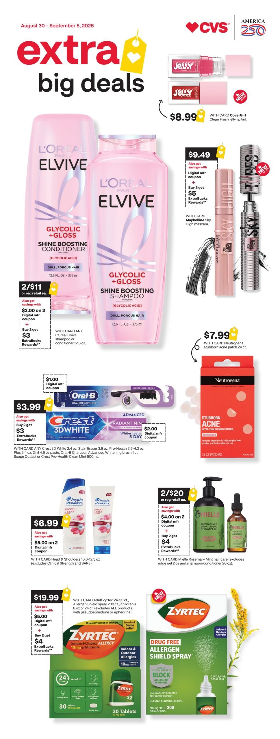CVS Pharmacy (Chicago–Naperville Area, IL) Weekly Ad August 30 - September 6, 2026