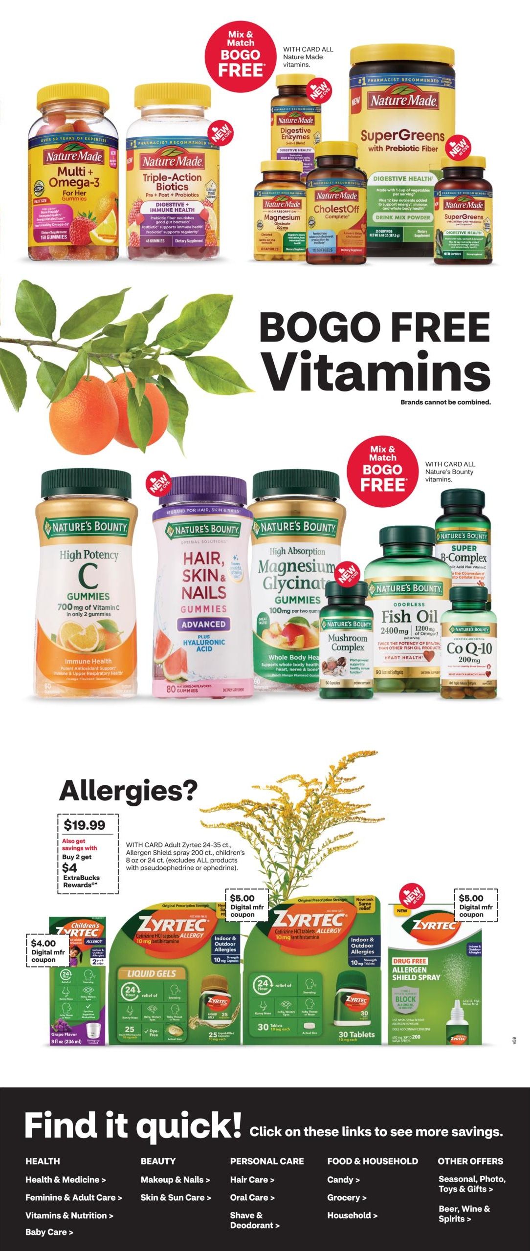 CVS Pharmacy (OR, WA) Weekly Ad August 30 - September 5, 2026