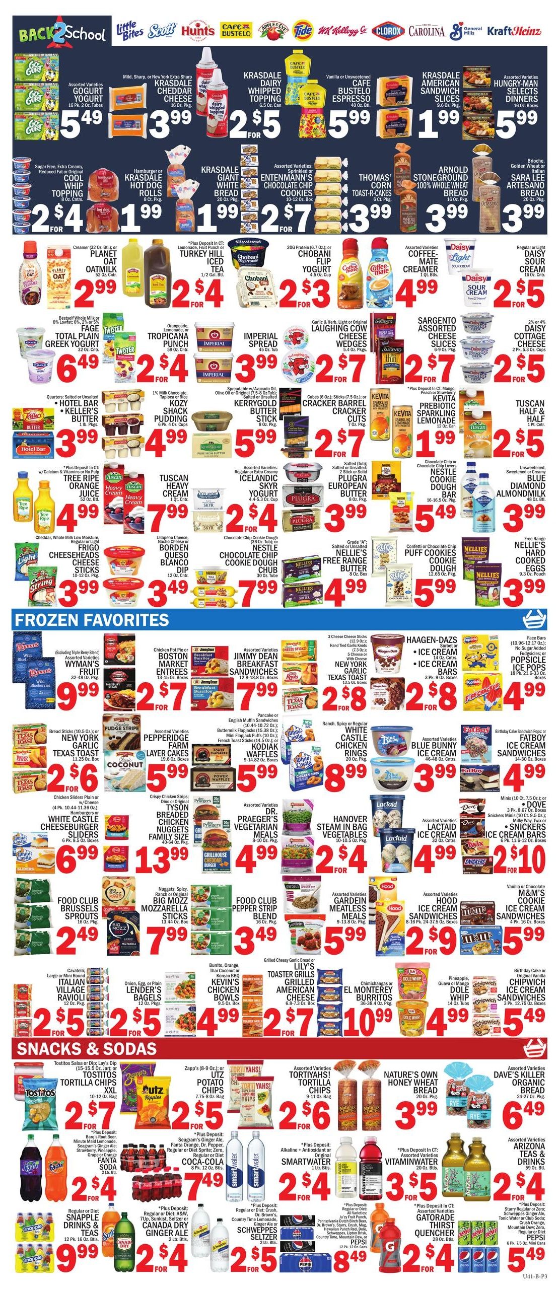 C Town (CT, NJ, NY, PA) Weekly Ad August 28 - September 3, 2026