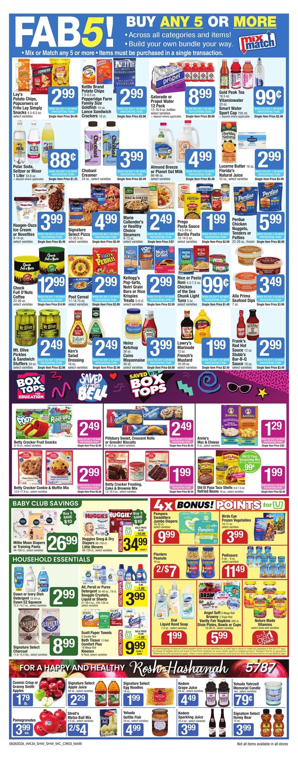 Shaw's (CT, MA) Weekly Ad August 28 - September 3, 2026