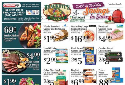 Brackett's Market Weekly Ad August 28 - September 3, 2026