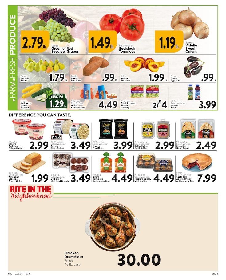 Cramer Hill Supermarket Weekly Ad August 28 - September 3, 2026