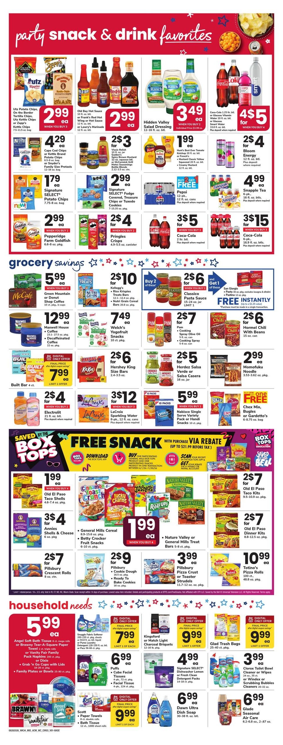 Acme Markets Weekly Ad August 28 - September 3, 2026
