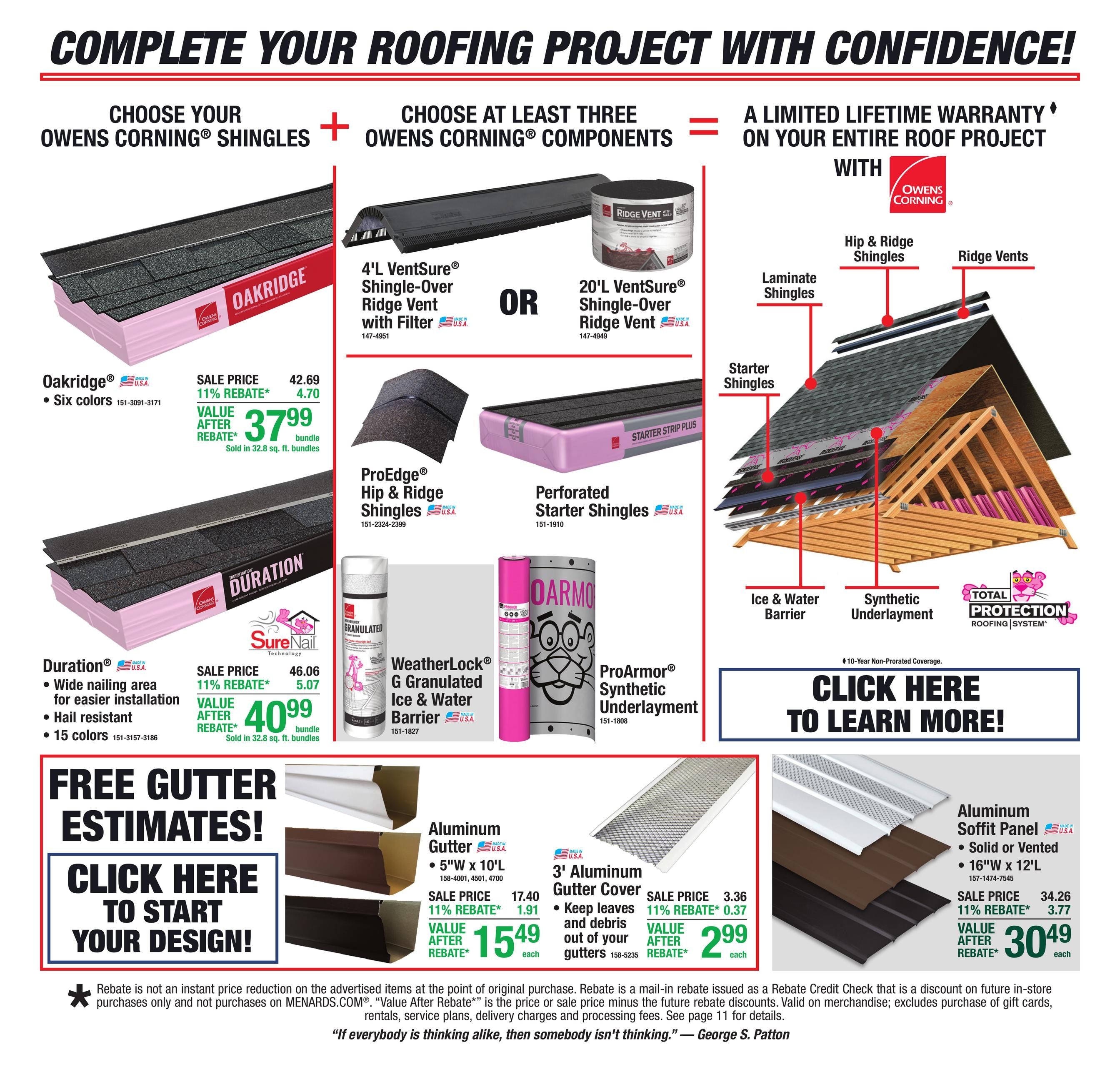 Menards (Osceola Area, NE) 11% Rebate Sale Weekly Ad August 27 - September 7, 2026