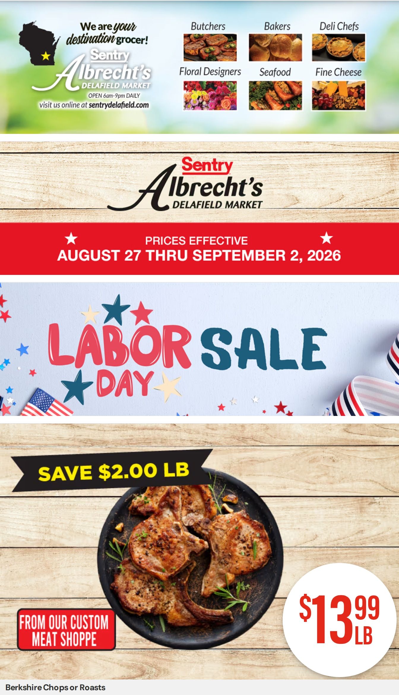 Albrecht's Delafield Market Weekly Ad August 27 - September 2, 2026